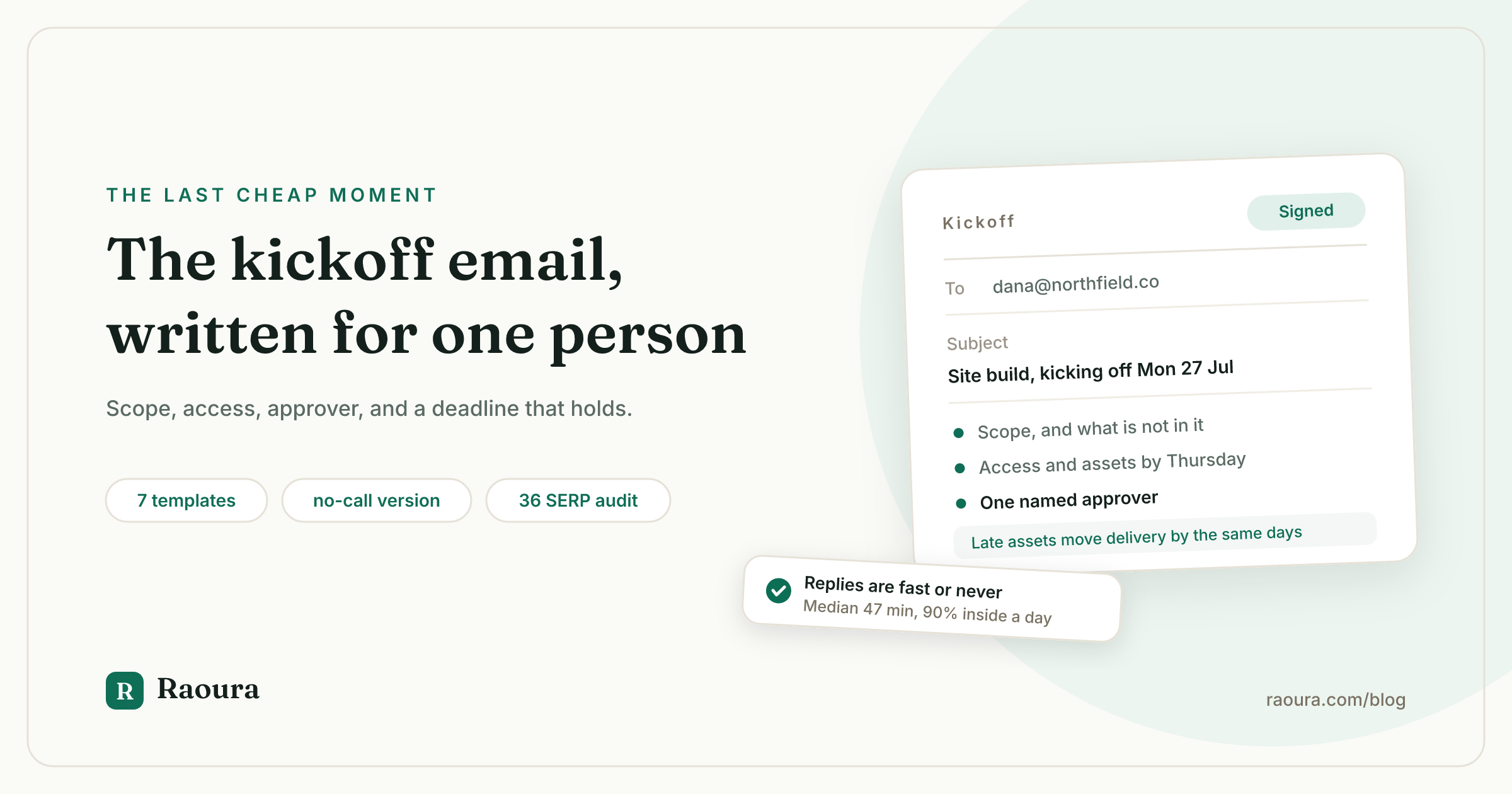 The Project Kickoff Email: 7 Templates for Solo Freelancers