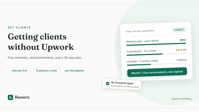 How to Get Freelance Clients Without Upwork
