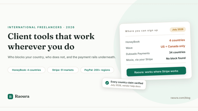Client Tools That Do Not Block International Freelancers (2026)