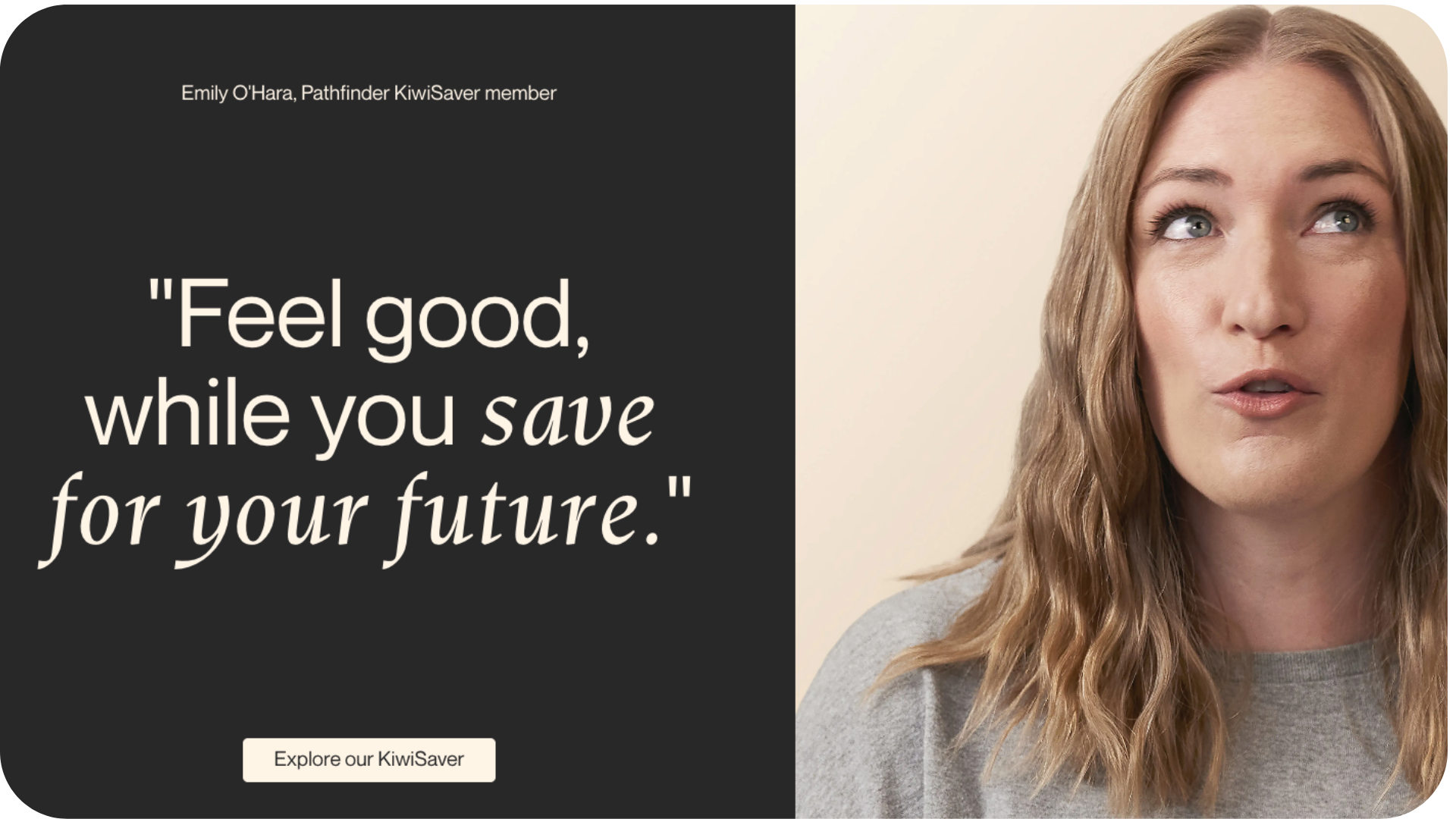 A woman smiling and holding a piggy bank, symbolizing the joy and satisfaction of saving for the future, which is relevant to the article's discussion on the changing trends in the wealth management industry.