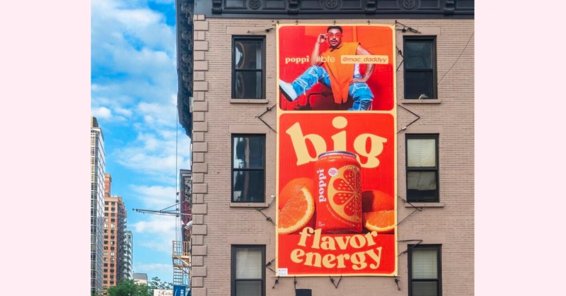 Poppi billboard