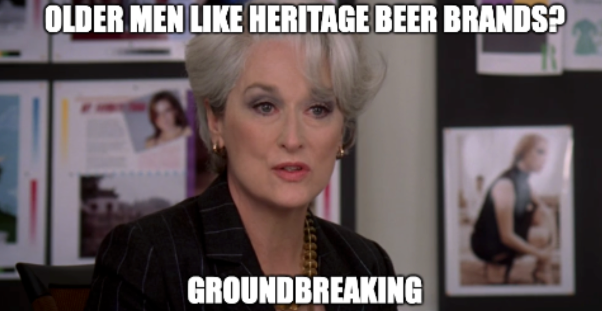 older men like heritage beer brands groundbreaking meme