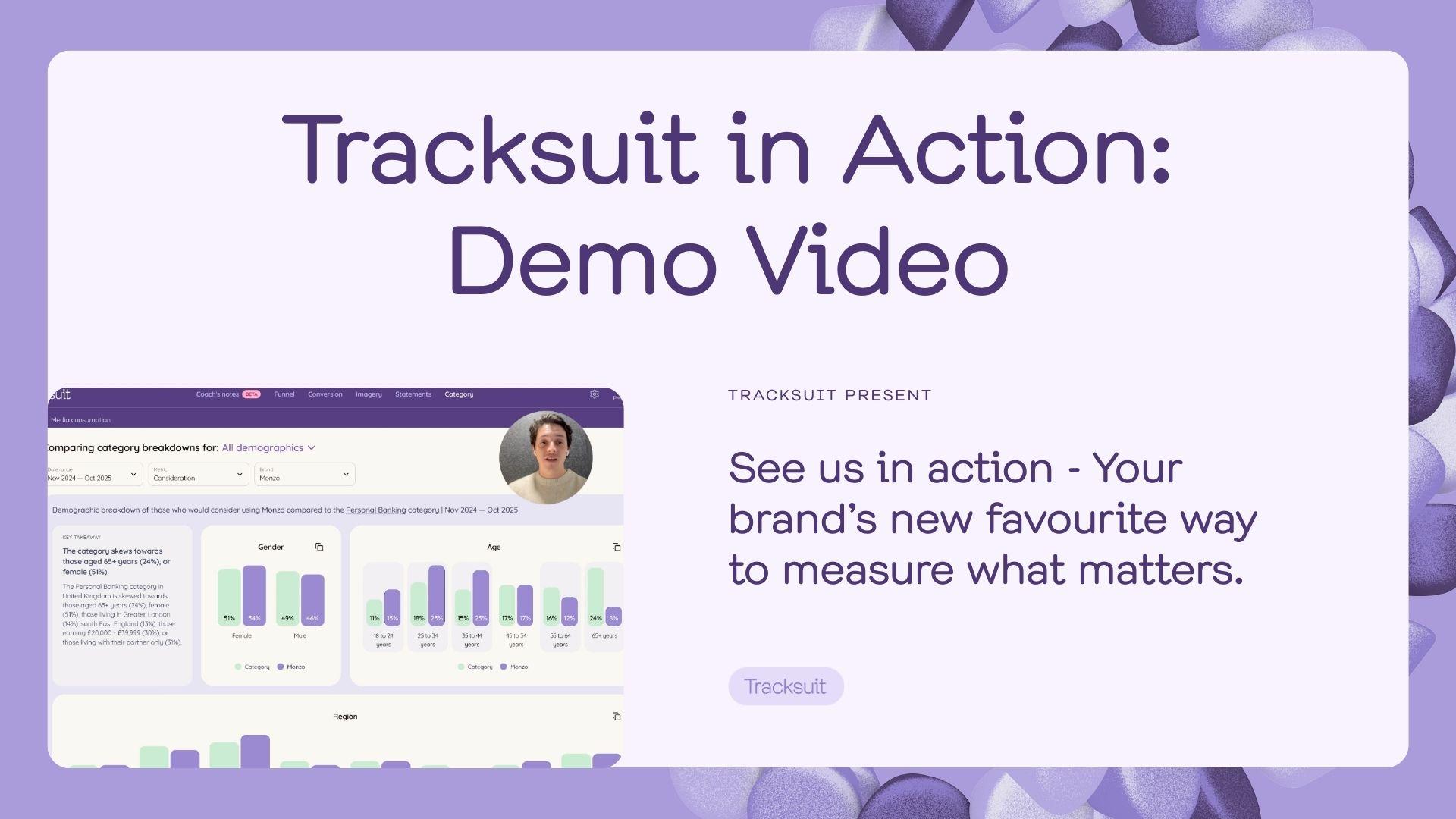 Tracksuit Demo Video