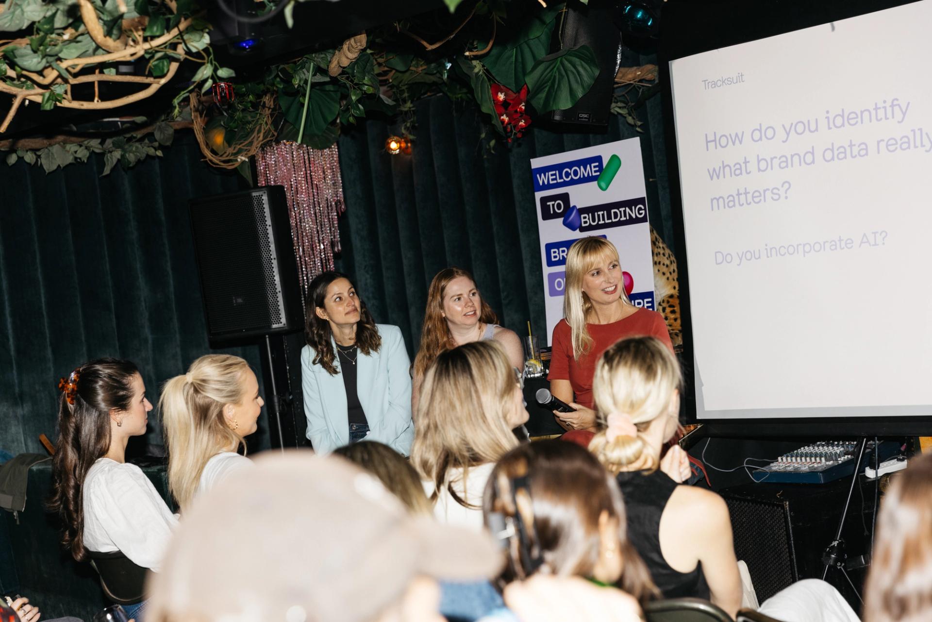 Panellists at Building Brands of the Future NYC