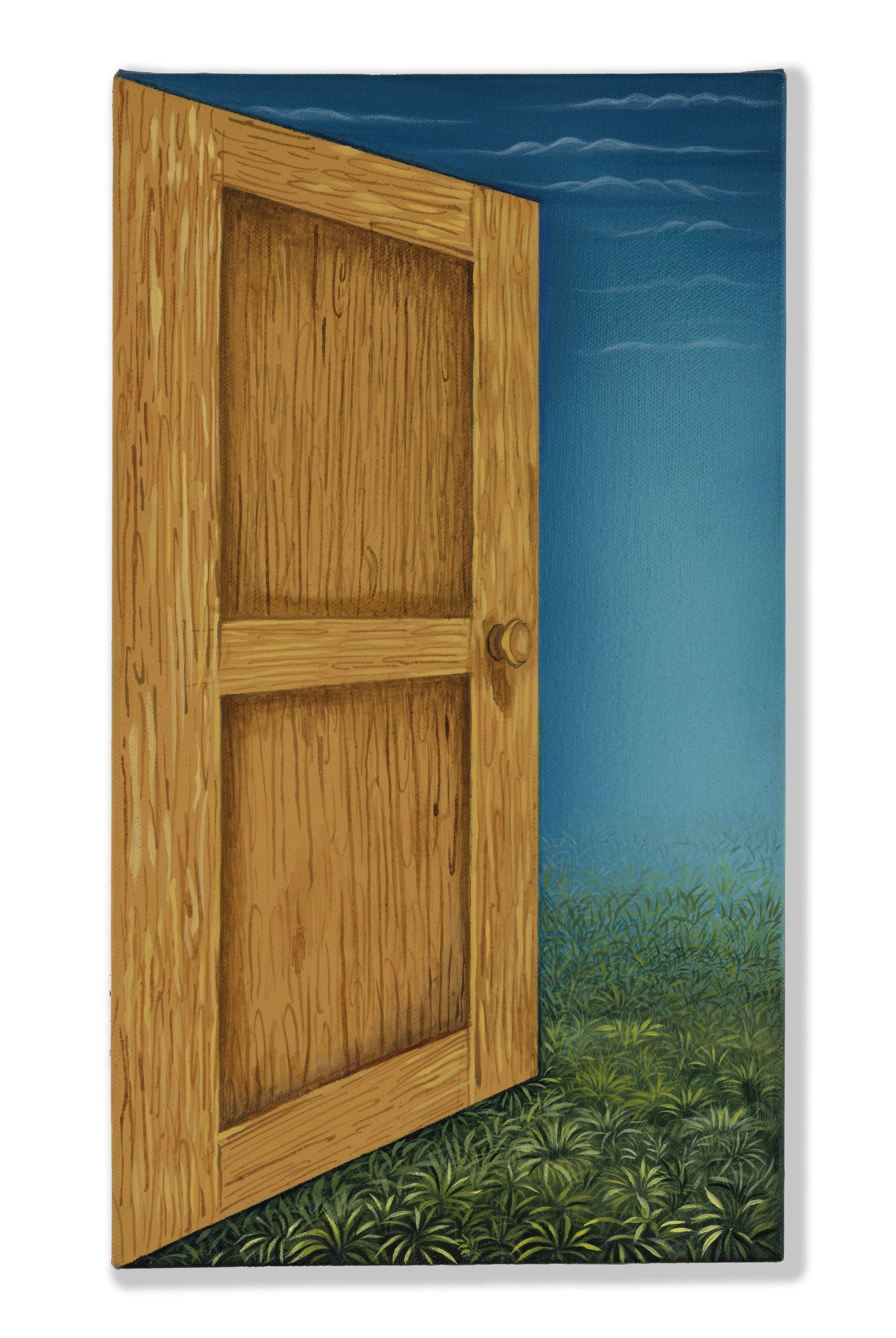 ETERNAL RETURNS ,Medium; Matte acrylics on canvus, size; 13 inches height 8 inches width, Year 2024, Artist; Shahid Hassan Boni