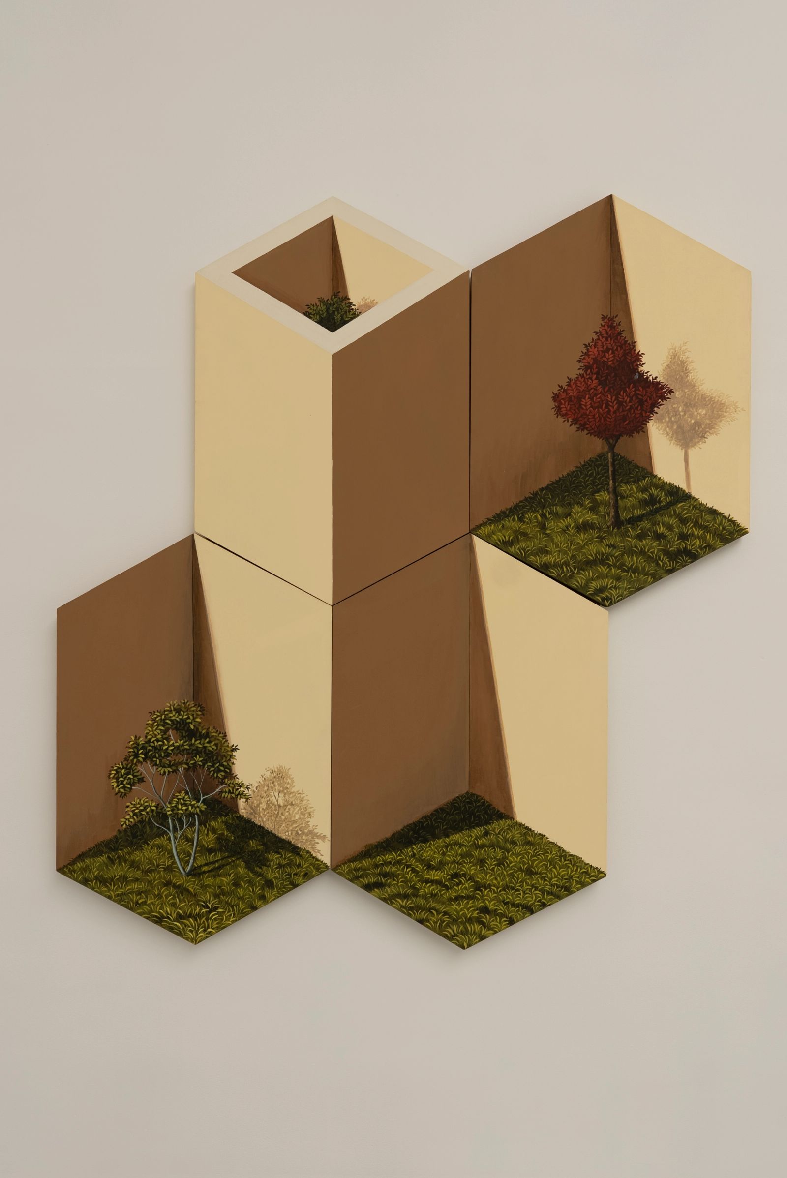 Fragmented Landscape 2026 (Composition 3 )