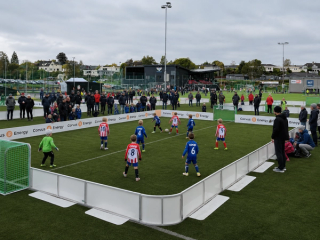 Children tournament in a small field