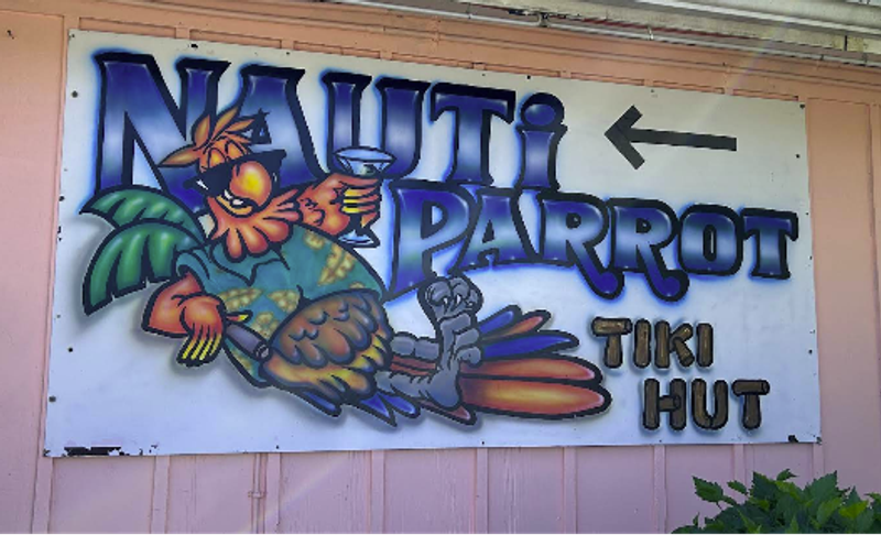 Nauti Parrot Tiki Hut North