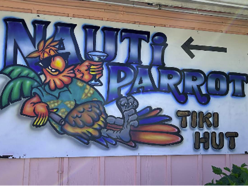 Nauti Parrot Tiki Hut North