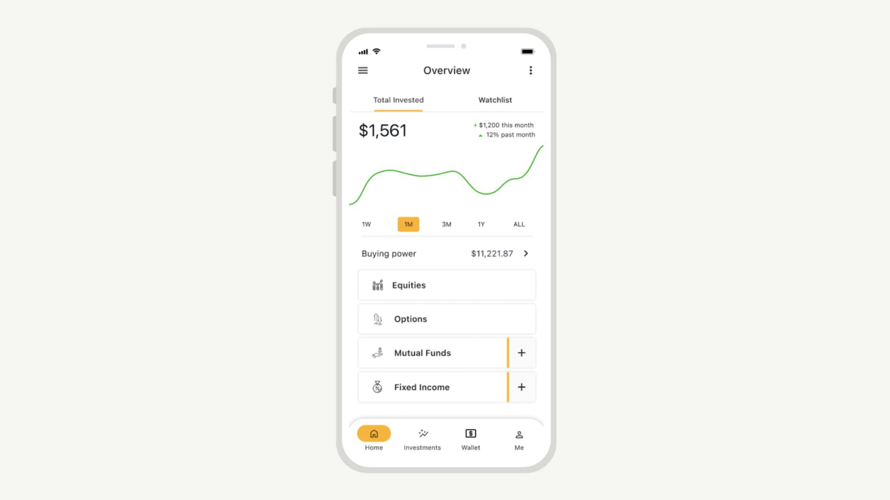 An image of the DriveWealth app