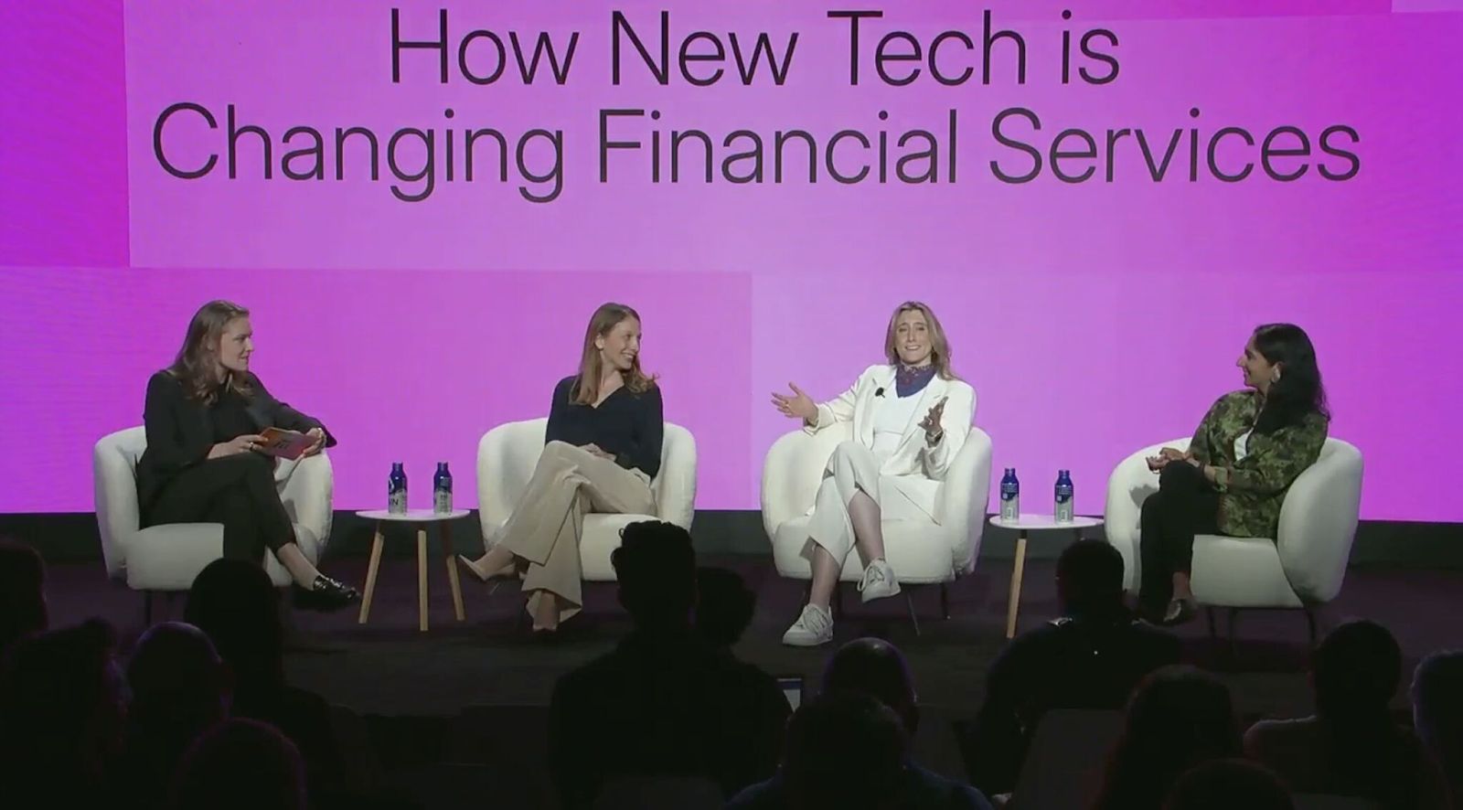 Moderator Alex Walvis, Managing Director at Allen & Company LLC with panelists Erica Libby, Product Manager at Modern Treasury; Jenny Johnston, Account Director at OpenAI; and Seema Amble, Partner at Andreessen Horowitz.