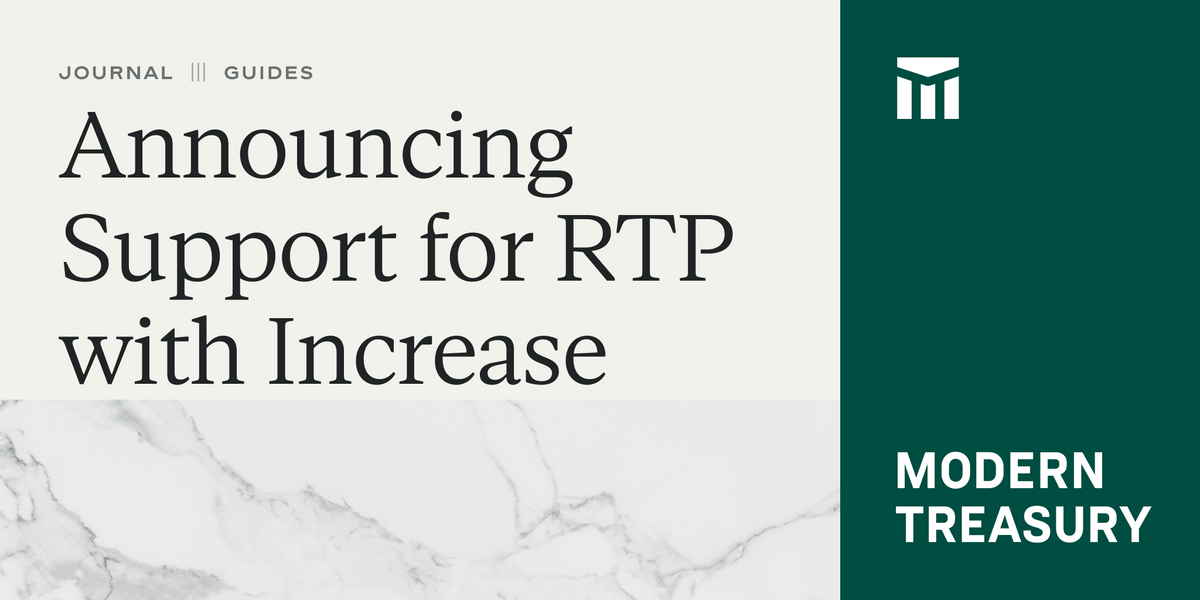 Announcing Support for RTP with Increase