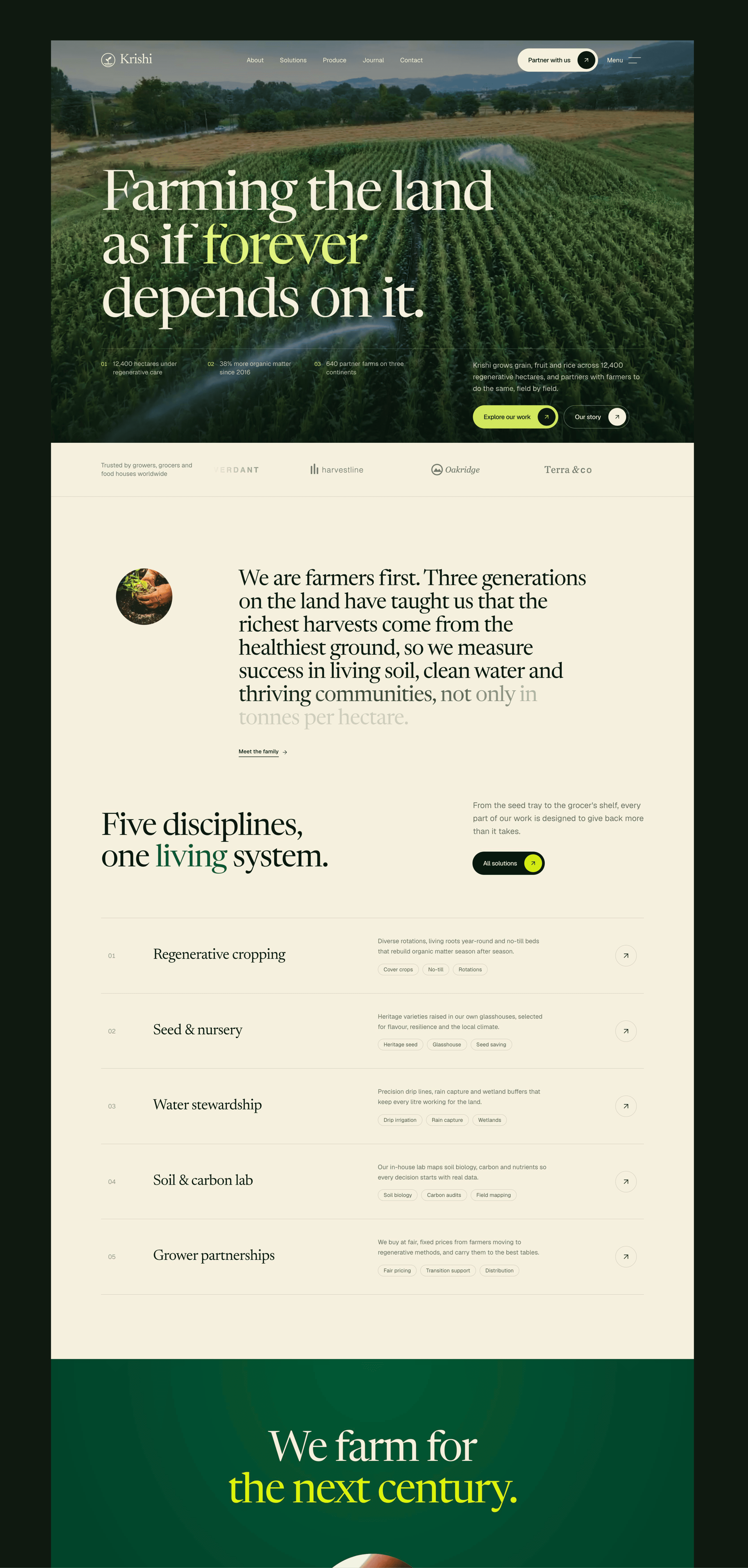 Krishi – Agriculture & Farm Website Template screenshot 6