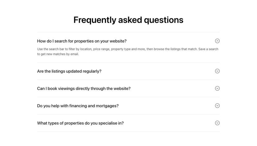 Accordion FAQs