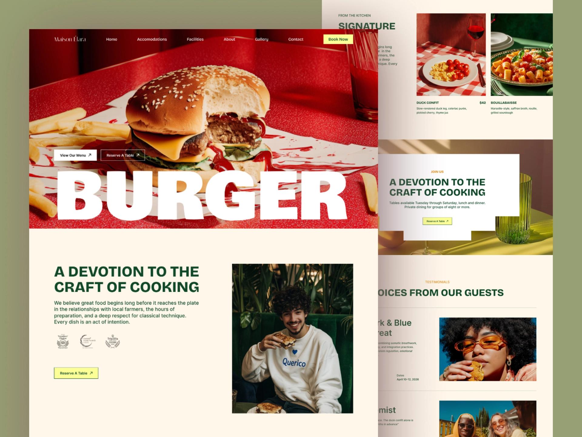 Maison - Restaurant & Cafe Next.js Template