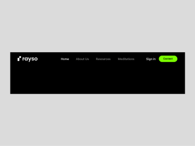 Navbar Dark