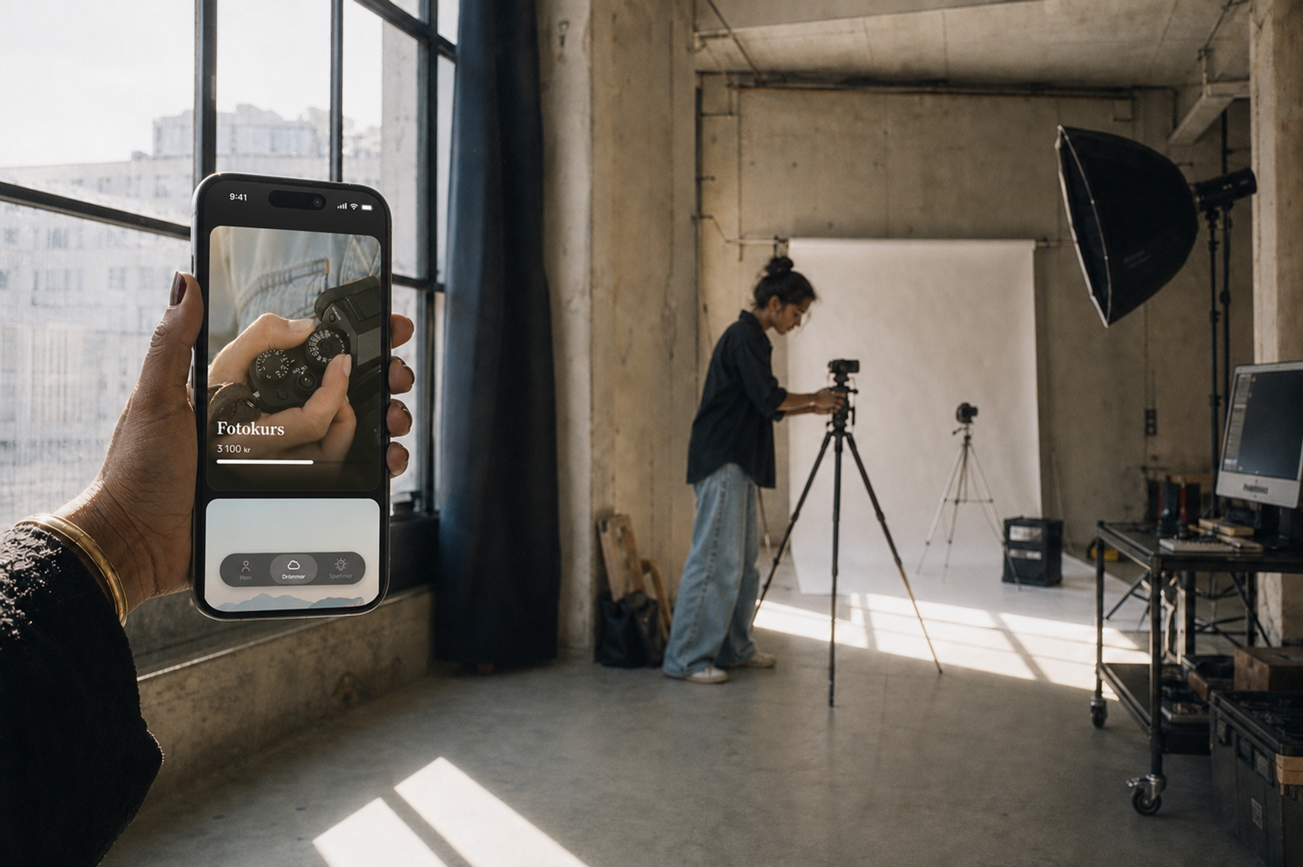 Drøm: fotokurs