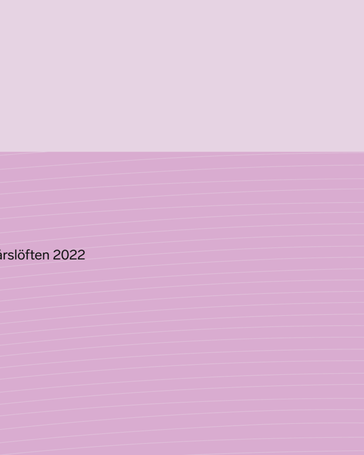 Grafik med texten ”2/3 planerar att starta nyårslöften 2022” på rosa bakgrund.