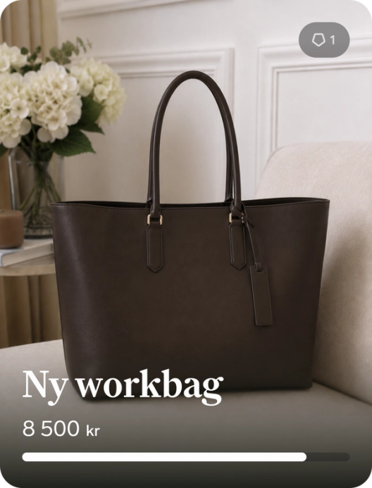 Drøm: Ny veske