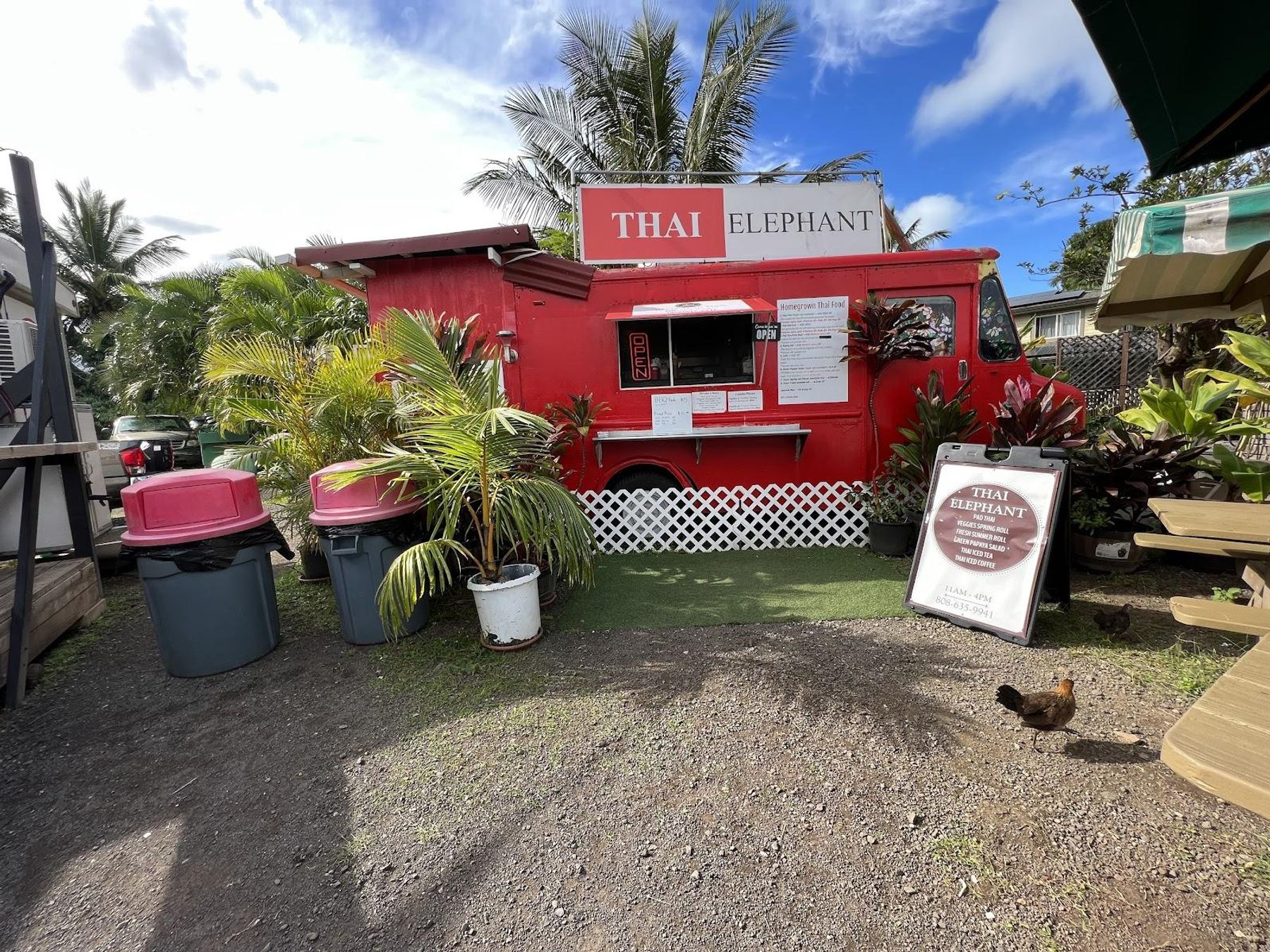 Thai Elephant restaurant in Hanalei, Kaua‘i