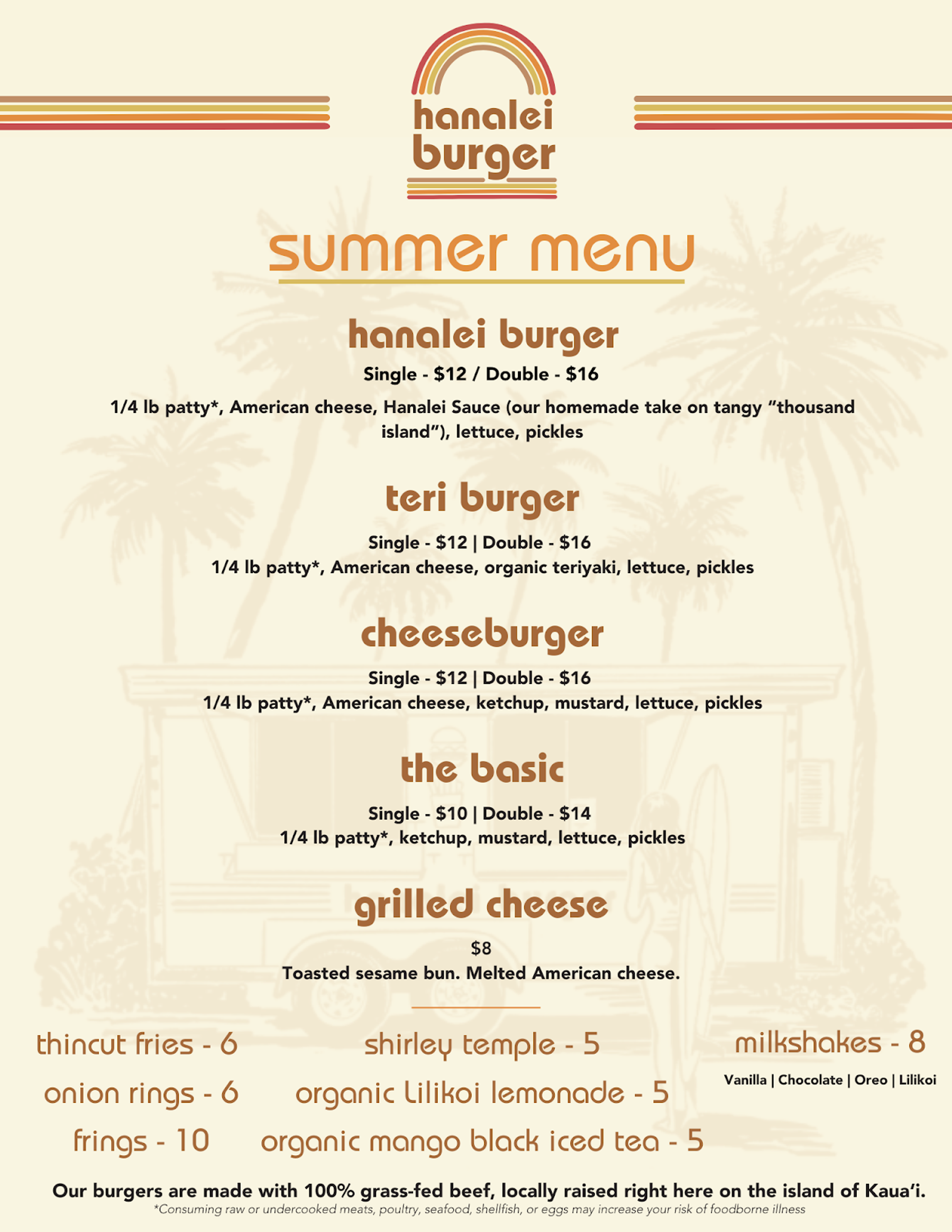 Photo 4 of Hanalei Burger in Hanalei, Kauai