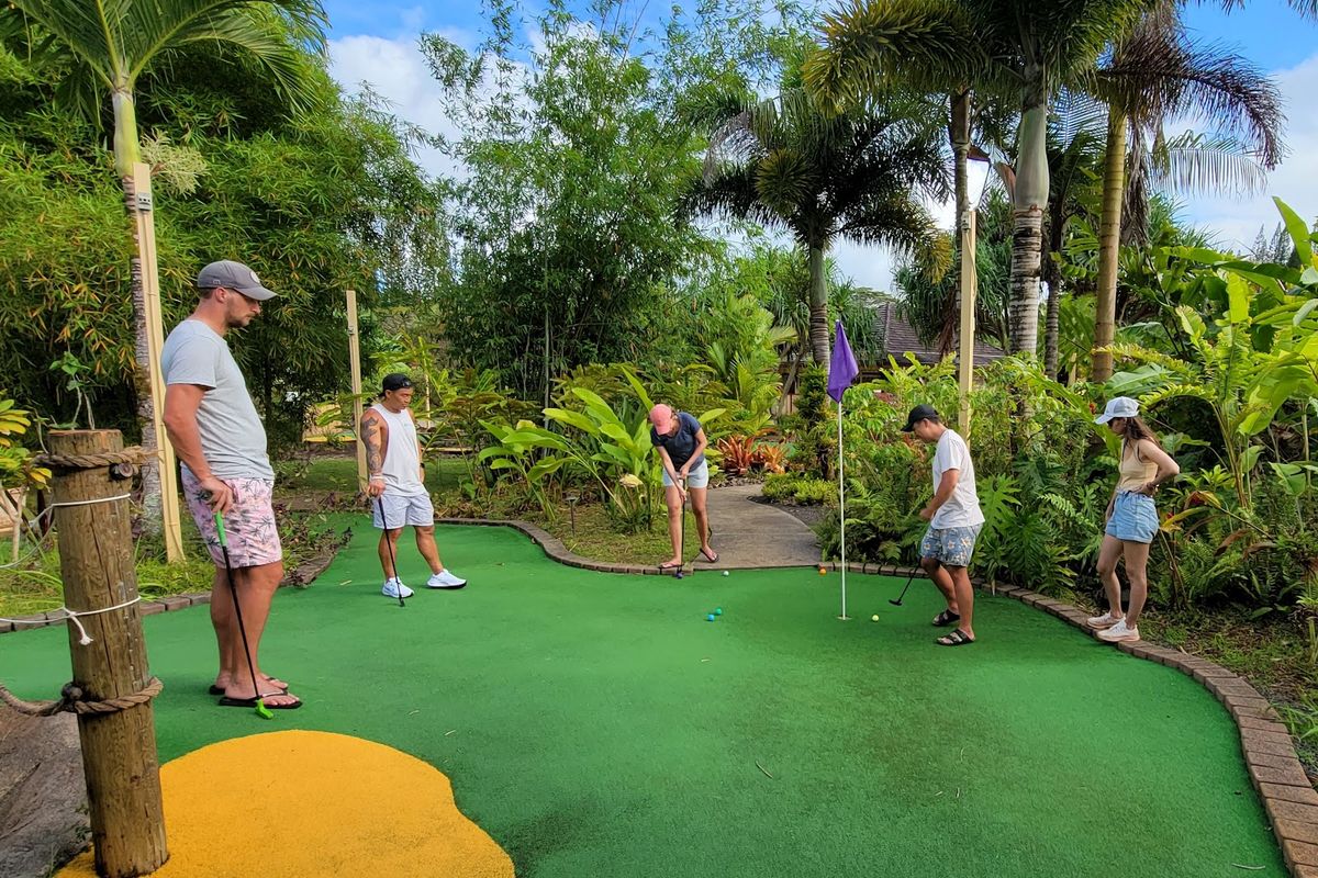 Kauai Miniature Golf & Botanical Garden in Kīlauea, Kaua‘i