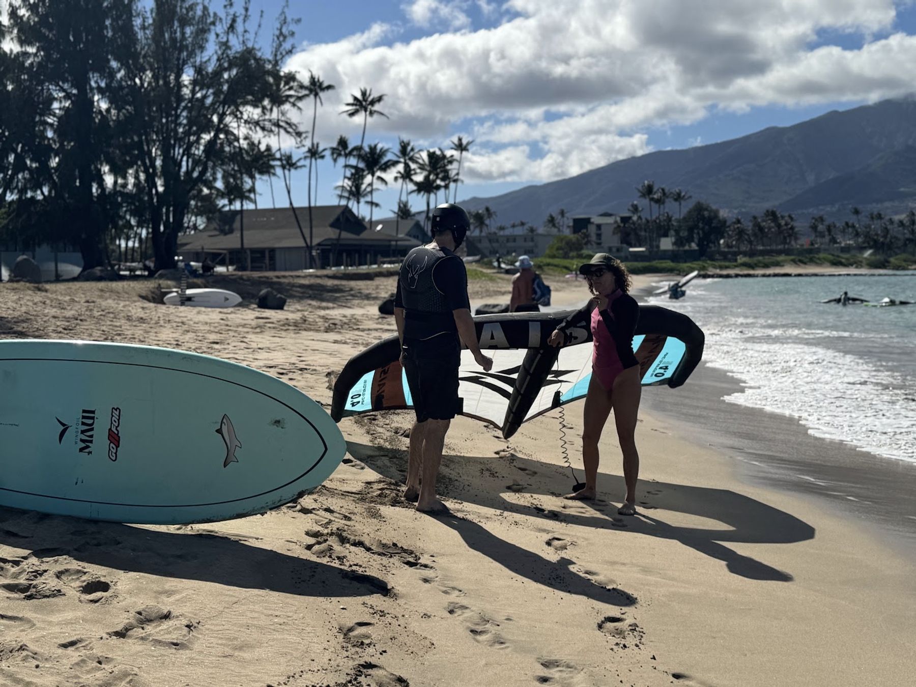 Photo 6 of Wing Foil Maui - Beginner & Advanced Wing Foil, Kite Boarding & Surf Lessons in Haʻikū, Maui