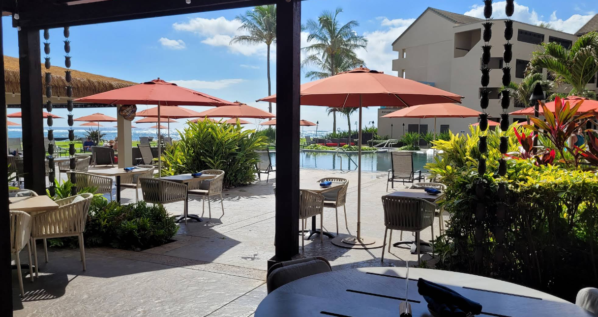 The Crooked Surf restaurant in Kapaʻa, Kaua‘i