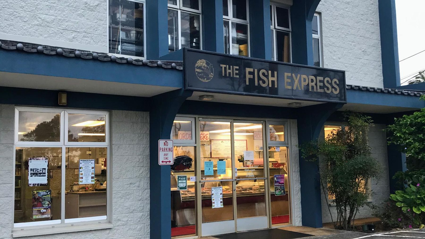 The Fish Express restaurant in Lihue, Kaua‘i