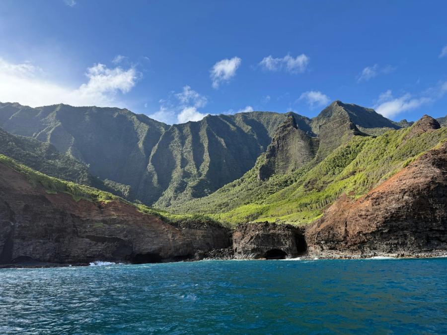 Na Pali Catamaran in Hanalei, Kaua‘i