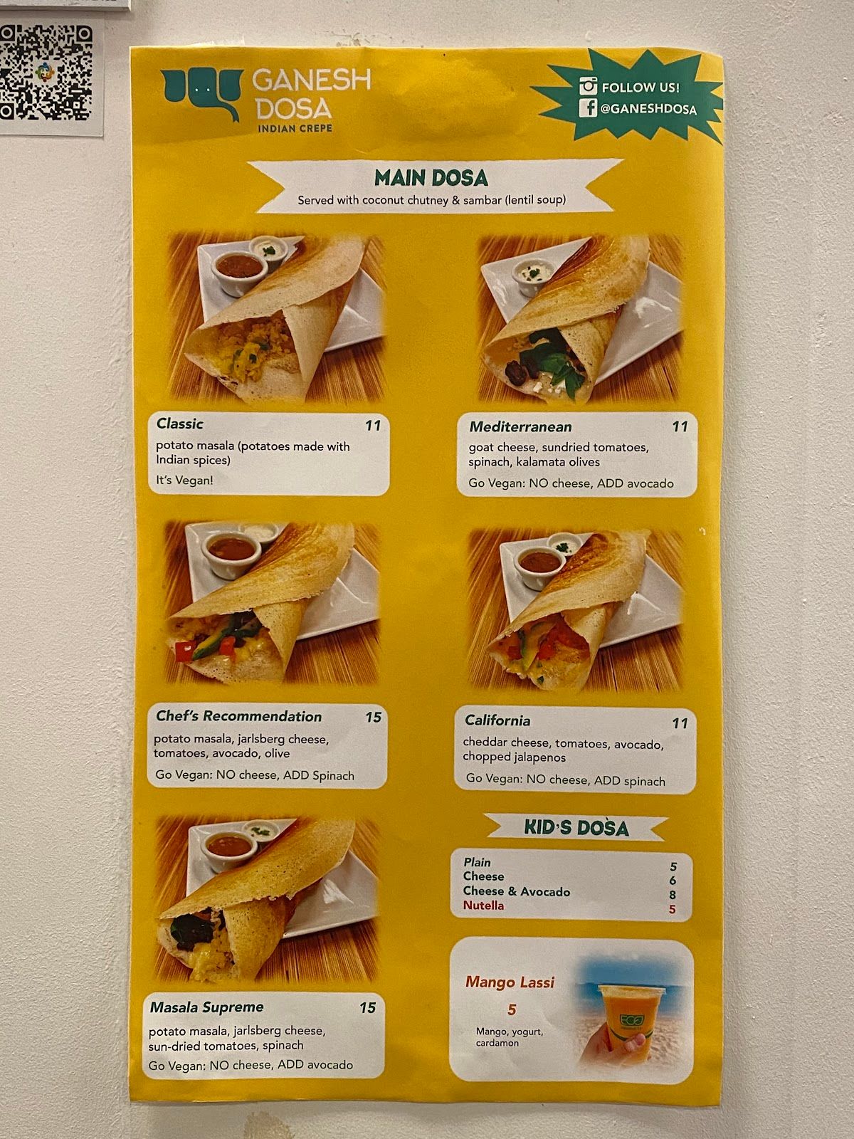 Photo 10 of Ganesh Dosa in Kailua & Lanikai, Oahu