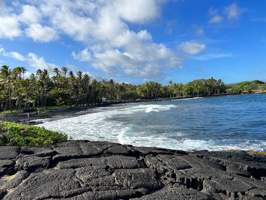 Photo 1 of Punaluʻu Beach in Pāhala, Big Island