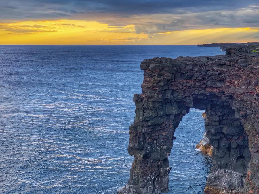 Photo 1 of Hōlei Sea Arch in Volcano, Big Island