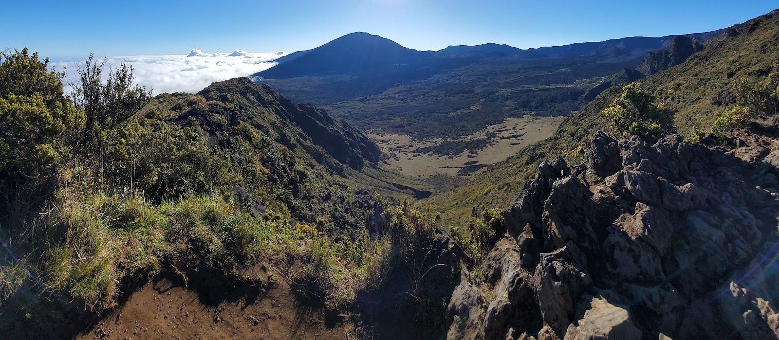 the Halemauʻu Trail on Maui