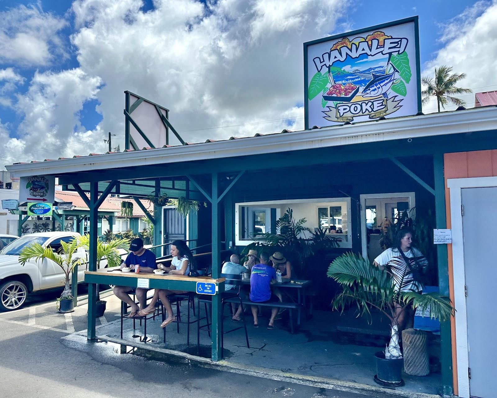 Hanalei Poke restaurant in Hanalei, Kaua‘i