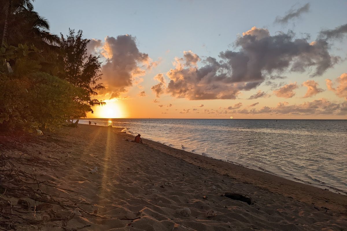 Anini Beach in Princeville, Kaua‘i