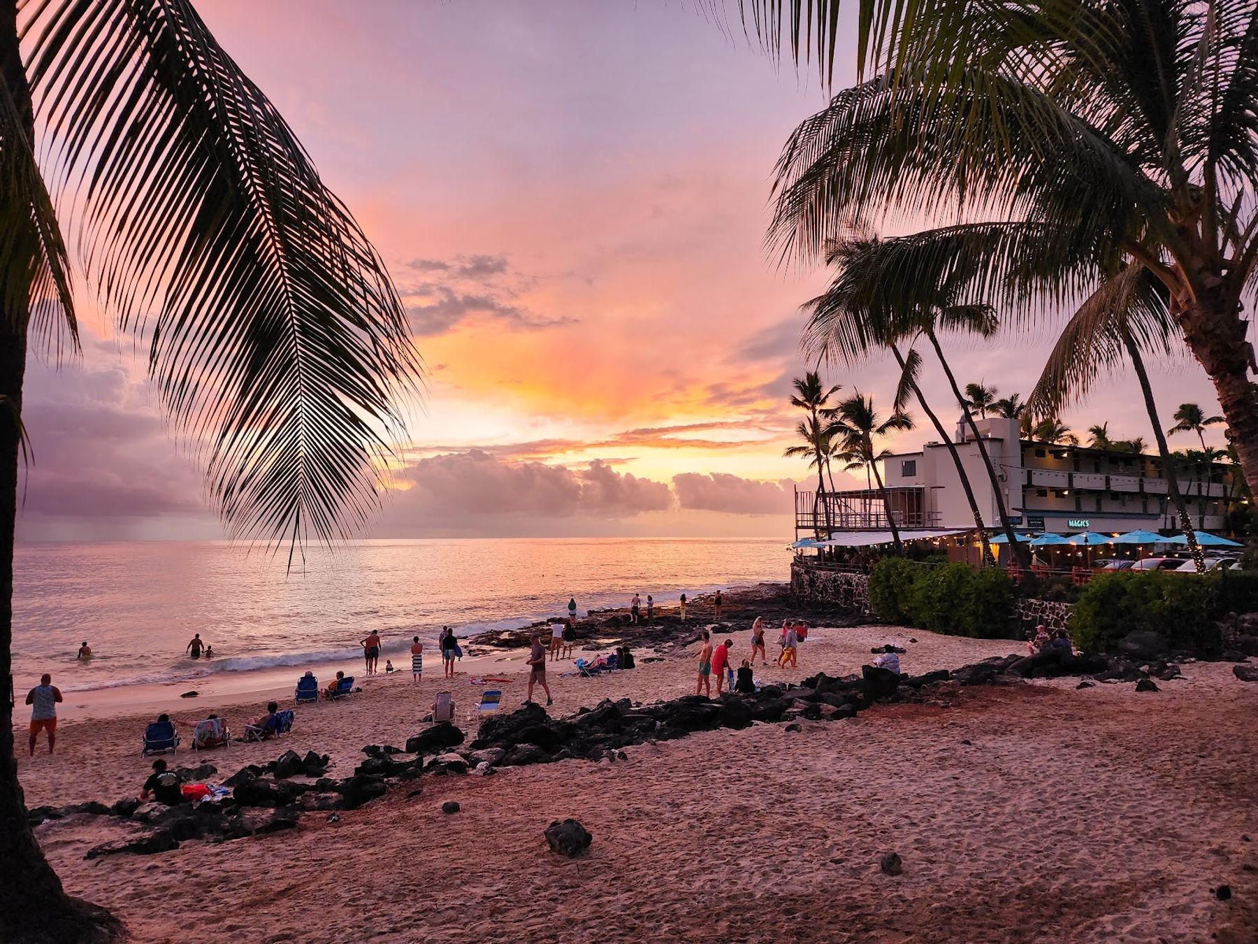 Photo 8 of La'aloa Beach Park (aka Magic Sands) in Kailua-Kona, Big Island