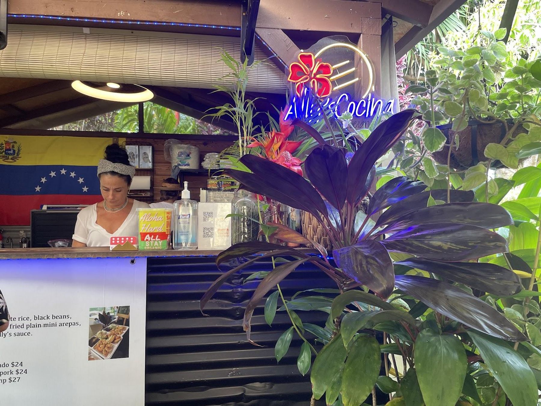 Ally's Cocina restaurant in Kīlauea, Kaua‘i