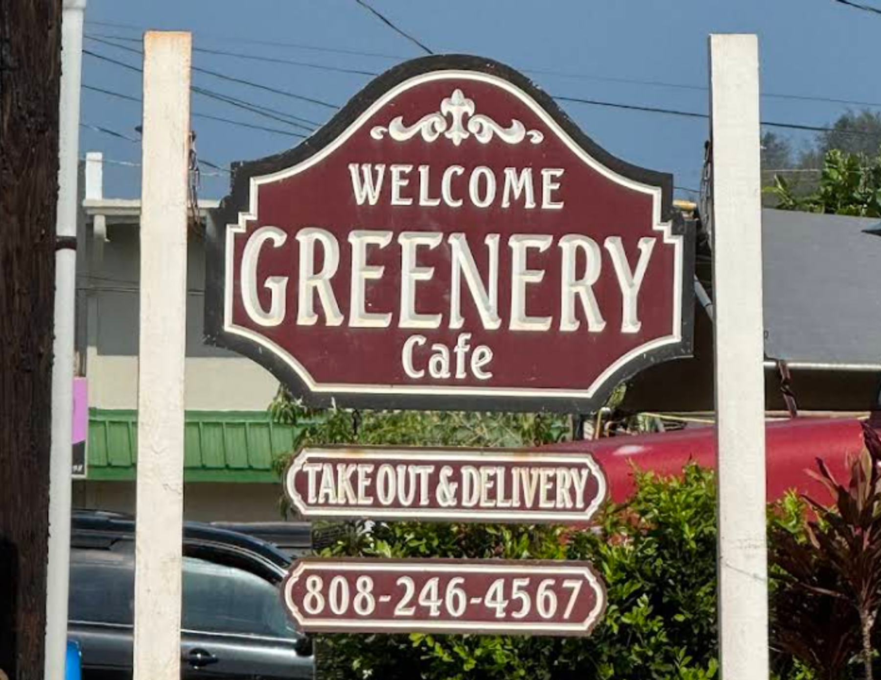 The Greenery Cafe restaurant in Lihue, Kaua‘i