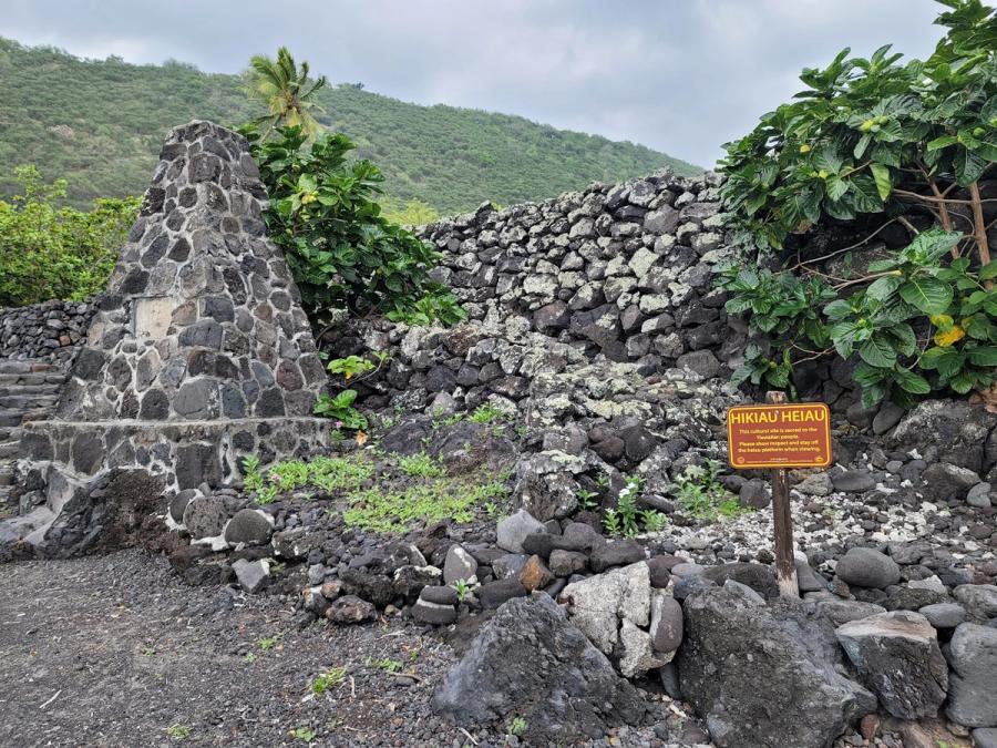 Photo 2 of Hikiau Heiau in South Kona, Big Island