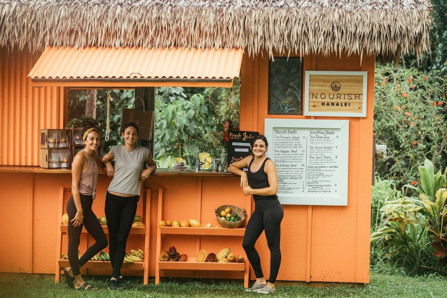Nourish Hanalei restaurant in Princeville, Kaua‘i