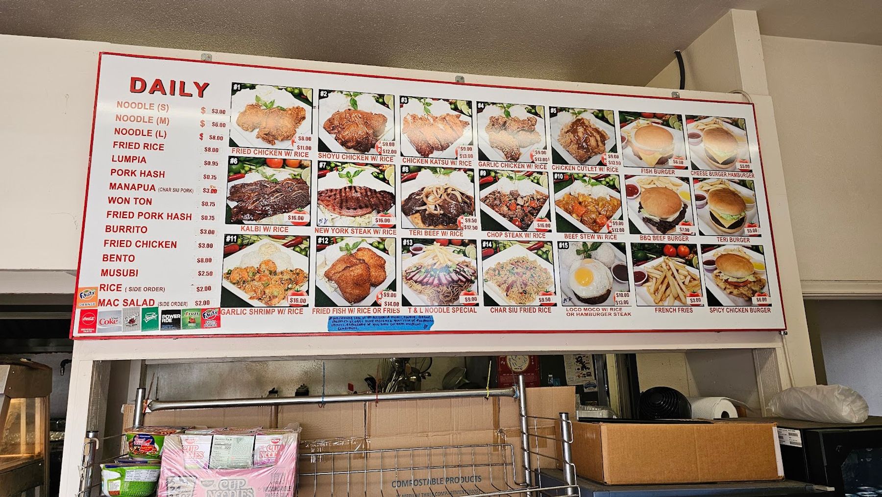 Photo 4 of T & L Market in Pearl Harbor & ʻAiea, Oahu