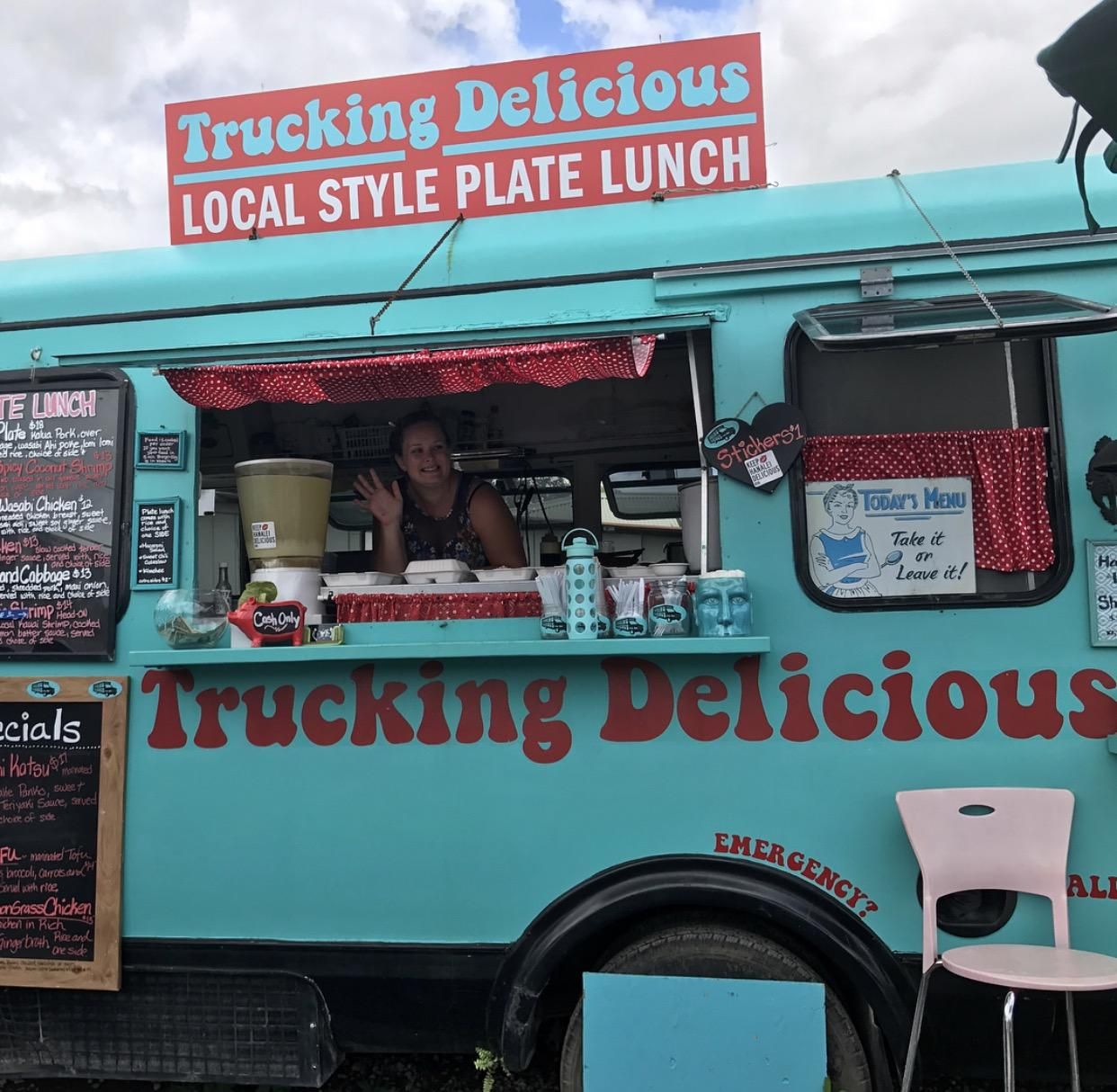 Trucking Delicious restaurant in Hanalei, Kaua‘i