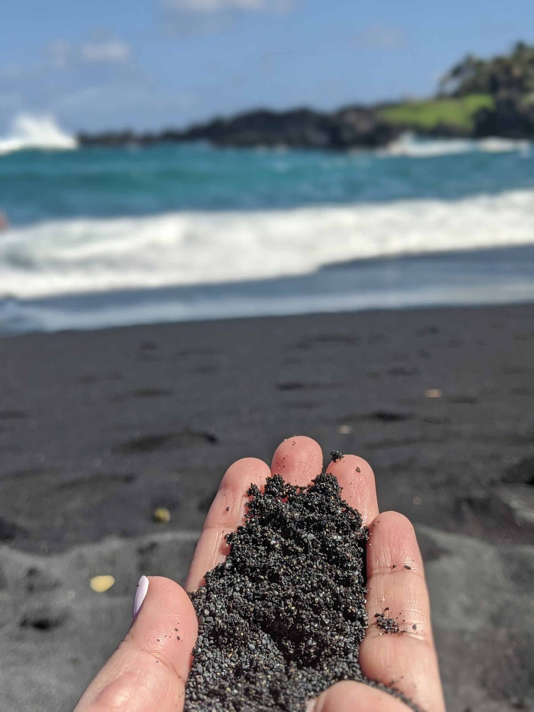 Photo 4 of Black Sand Beach in Hāna, Maui