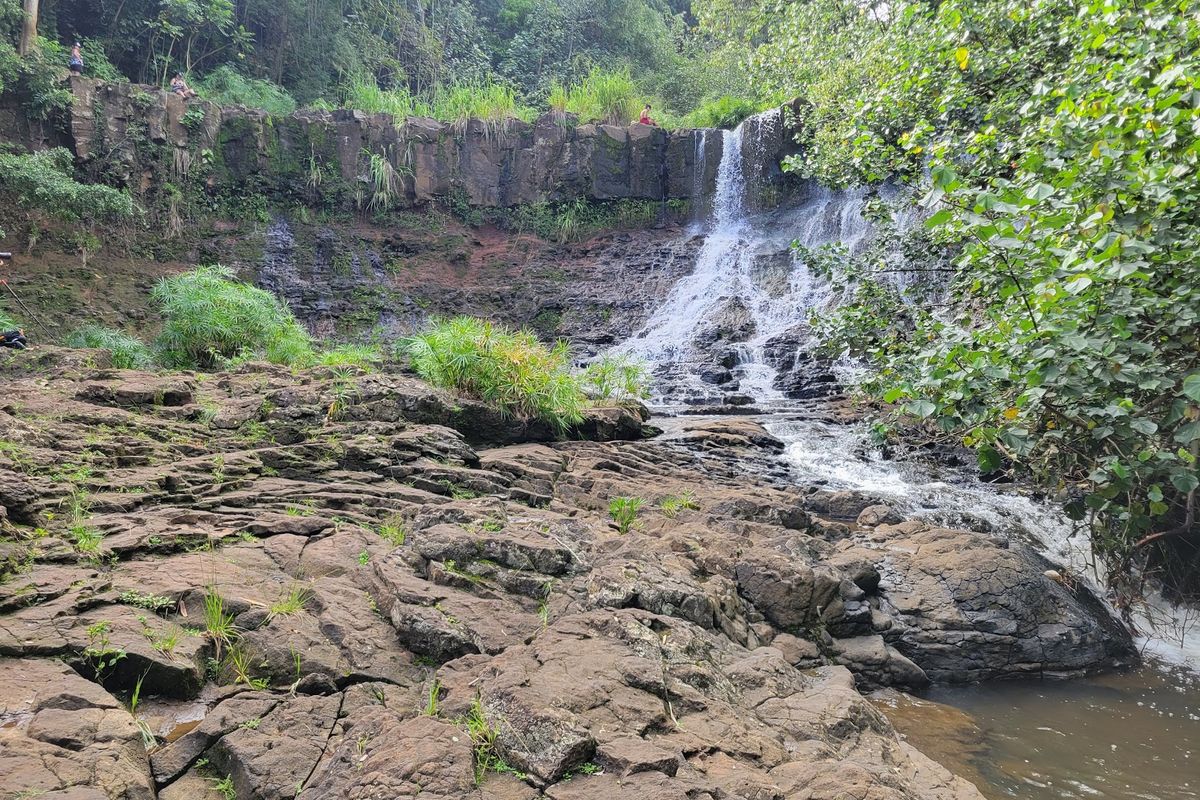 Ho'opi'i Falls in Kapaʻa, Kaua‘i