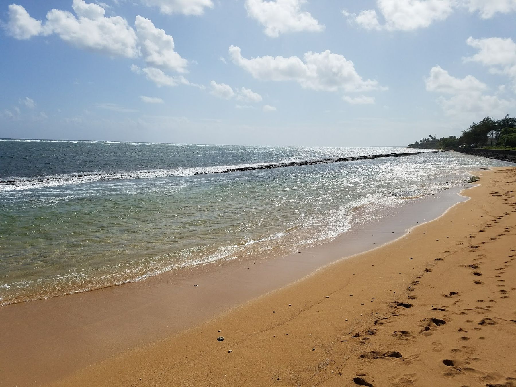 Fujii Beach in Kapaʻa, Kaua‘i