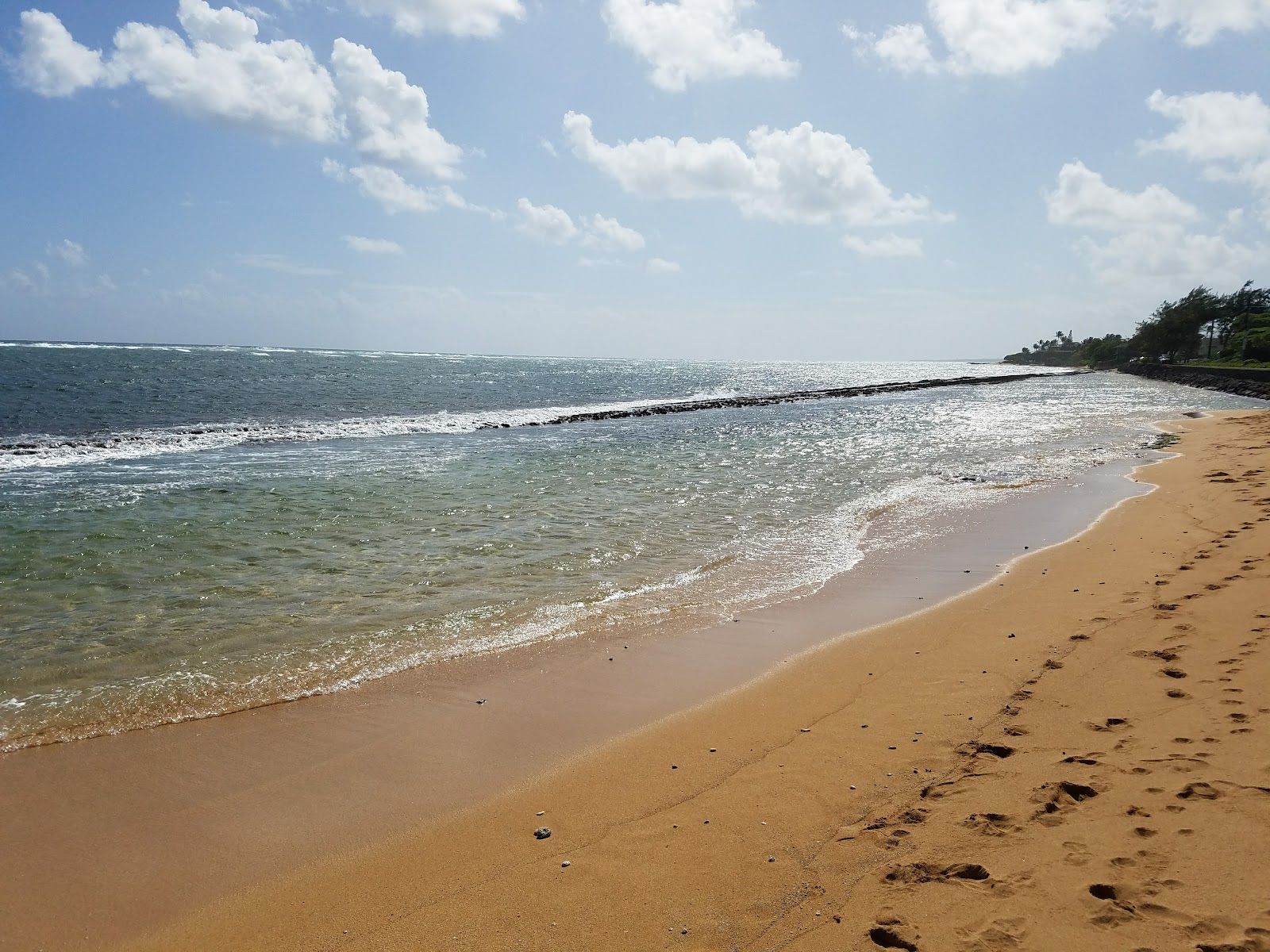 Fujii Beach in Kapaʻa, Kaua‘i