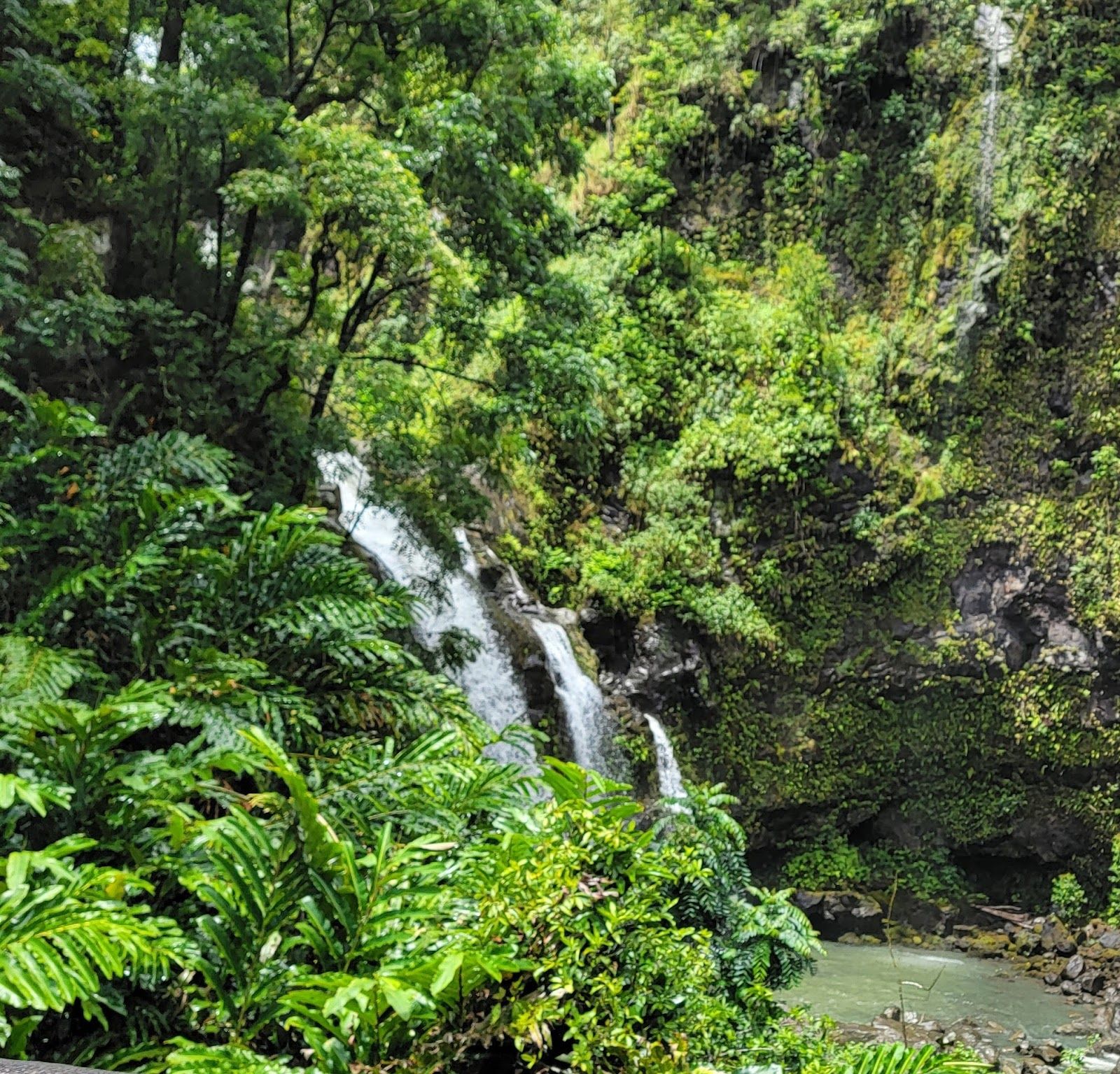 Photo 6 of Upper Waikani Falls in Keʻanae-Nāhiku, Maui