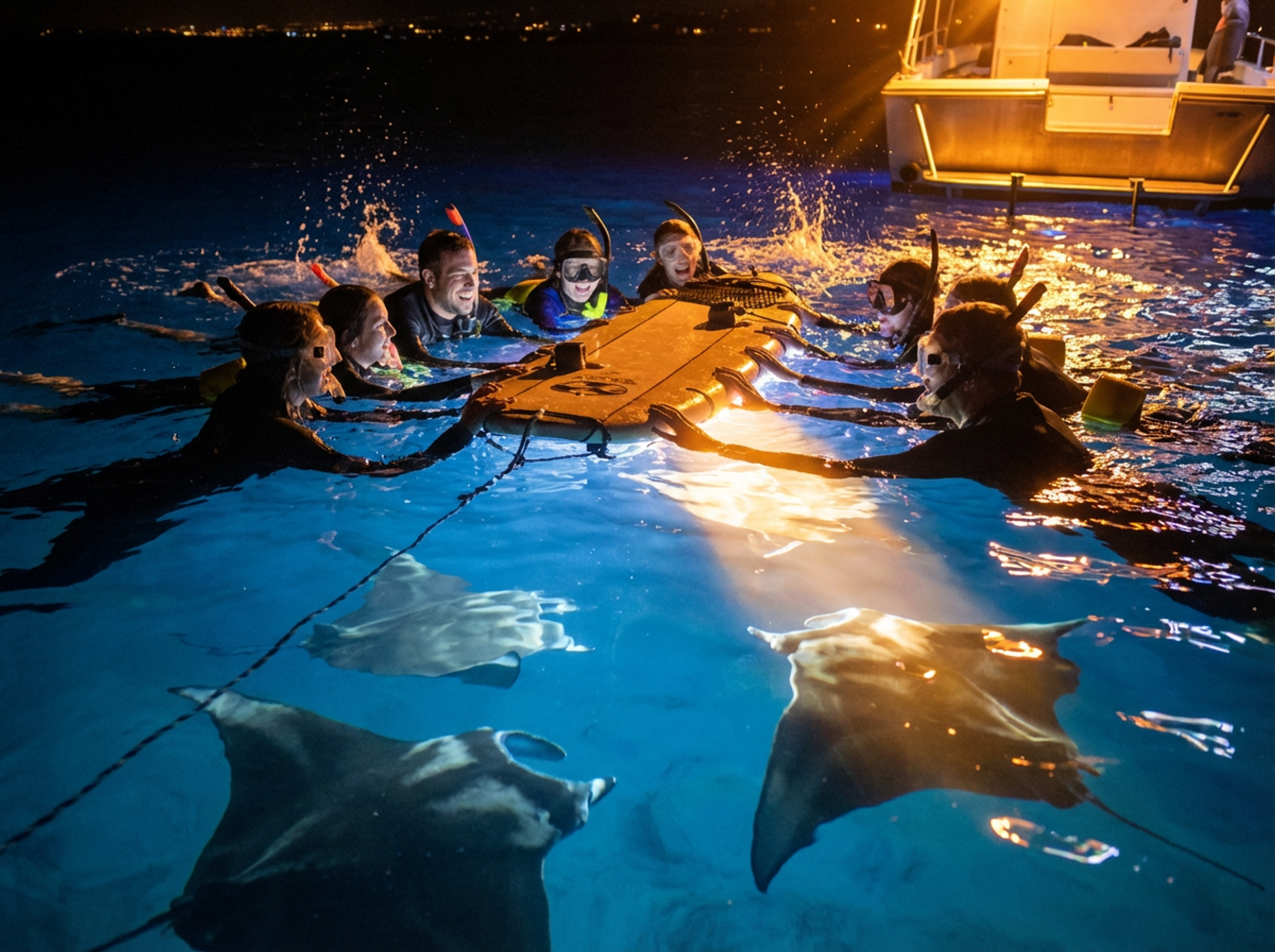Photo 2 of Manta Ray Night Snorkel in Kailua-Kona, Big Island