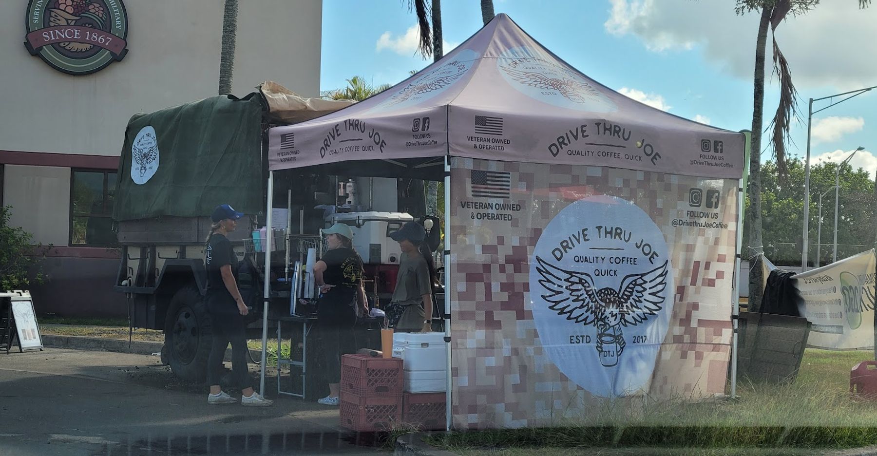 Photo 1 of Drive Thru Joe Coffee in Wahiawā, Oahu